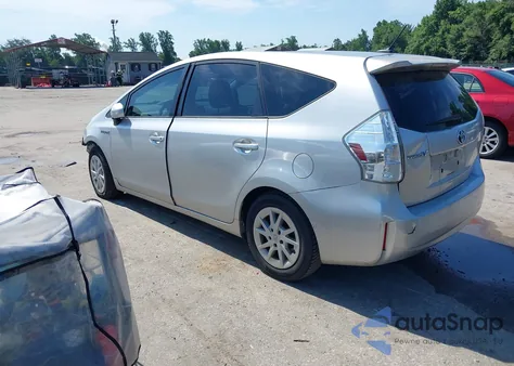 2012 Toyota Prius V Three from USA, damaged, VIN JTDZN3EUXC3098978
